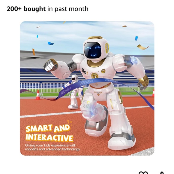 White Ruko Robot with Remote - Picture 8 of 13